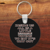 私の中のゾンビ キーホルダー (正面)