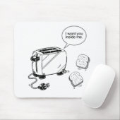 私の中のトースト マウスパッド (マウス)