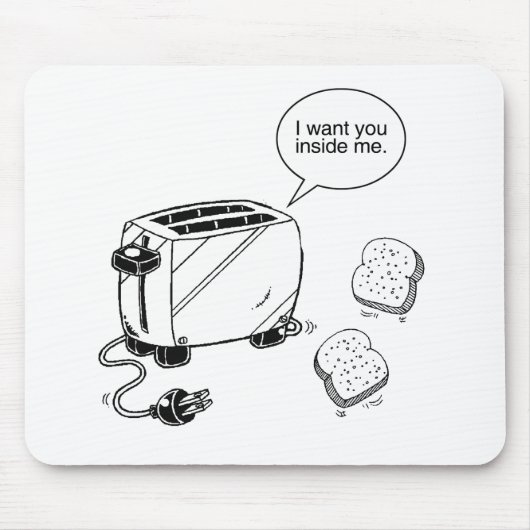私の中のトースト マウスパッド (正面)