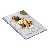 私の中国のなShar-Peiは私のレッスン・プランを食べました ノートブック (右側)