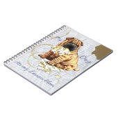 私の中国のなShar-Peiは私のレッスン・プランを食べました ノートブック (左側)