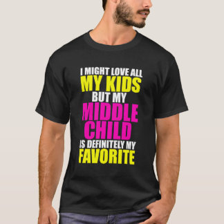 私の中子は親のお気に入りのおおもしろいぼり Tシャツ