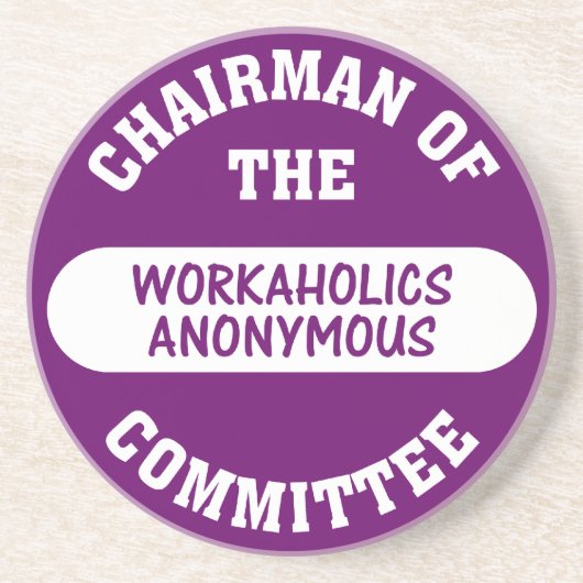 私の中毒は常に働いている コースター (正面)