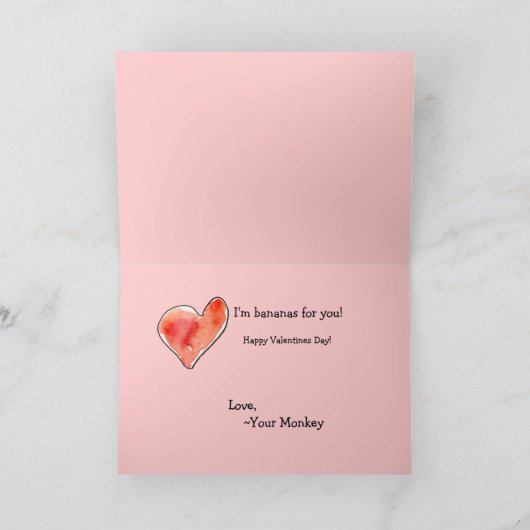 私の主な仲間があって下さいか。 バレンタインカード シーズンカード (内部)