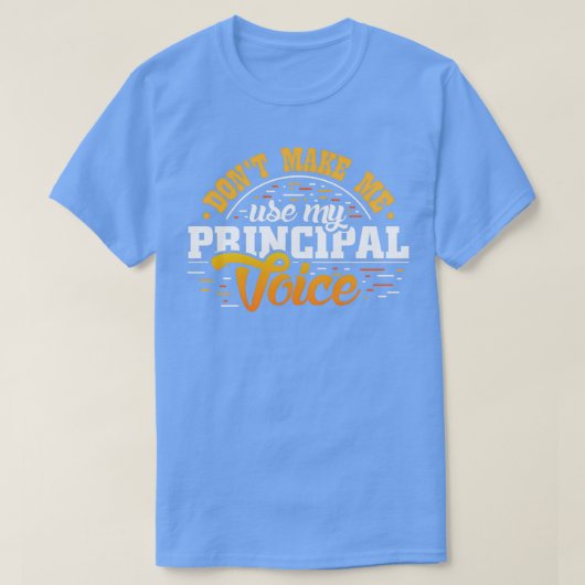 私の主声を使わせるな Tシャツ (デザイン正面)