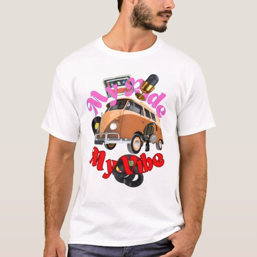 私の乗り物:私の生き物 Tシャツ (正面)
