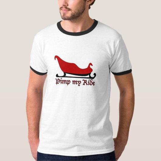 私の乗車は売春の手引きをします Tシャツ (正面)