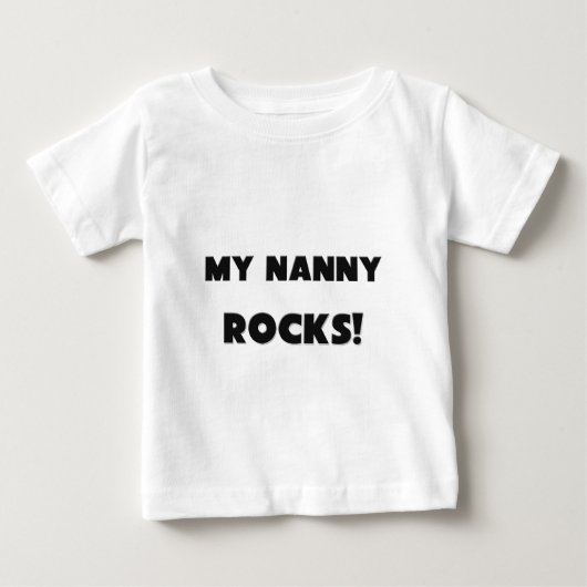 私の乳母の石! ベビーTシャツ (正面)