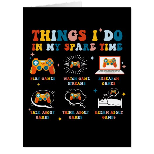 私の予備タイムゲーマーの誕生日カードで行う (正面)