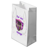 私の事お気に入りのは スモールペーパーバッグ (裏面アングル)