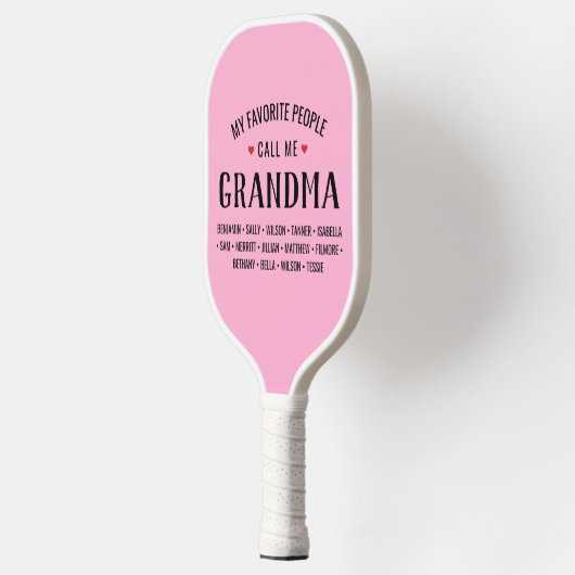私の人々お気に入りのは私をおばあちゃんカスタムと呼ぶ ピックルボールラケット (左)