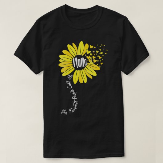 私の人々お気に入りのは私をナナマザーズ・デイと呼ぶ Tシャツ (デザイン正面)