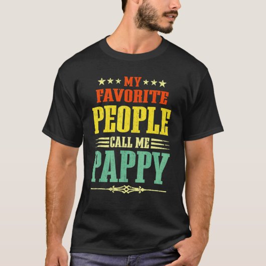 私の人々お気に入りのは私をパピーヴィンテージの怒りと呼ぶ Tシャツ (正面)
