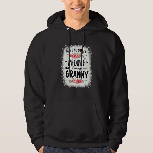 私の人々お気に入りのは私をGranny Tee Motと呼ぶ漂白 パーカ (正面)