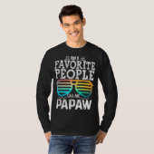 私の人々お気に入りのは私をPapaw Sunglasses Fと呼ぶ Tシャツ (正面フル)