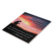 私の人々が祈れば2つの記録の7:14の聖書の詩 タイル (側面)