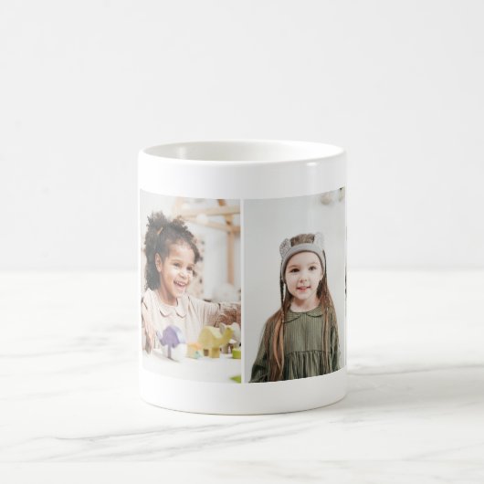 私の人々が私をおばあちゃんお気に入りの写真コラージュと呼ぶ コーヒーマグカップ (中央)