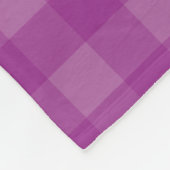 私の人々は私をパープル·ギンガムお気に入りのおばあちゃんと呼ぶ フリースブランケット (角)