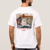 私の人々 Tシャツ (裏面)