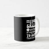 私の人の技素晴らし術は私の寛容だ コーヒーマグカップ (正面右)