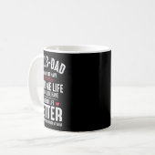 私の人生が与えより良くなったのだろうか コーヒーマグカップ (正面左)