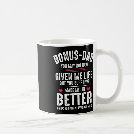 私の人生が与えより良くなったのだろうか コーヒーマグカップ (右)