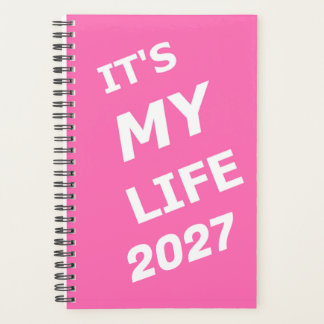 私の人生です 2027年プランナー 楽しい格言 プランナー手帳