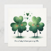 私の人生で君を得てとても幸運だった シーズンカード (正面/裏面)