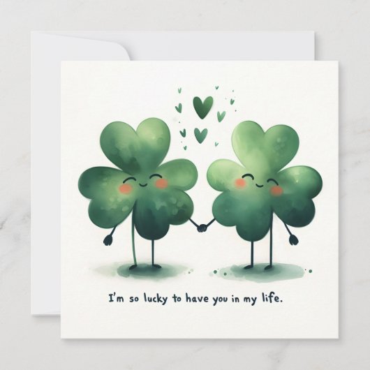 私の人生で君を得てとても幸運だった シーズンカード (正面)