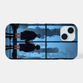 "私の人生で奇妙な時期" iPhone 15ケース (裏面横)
