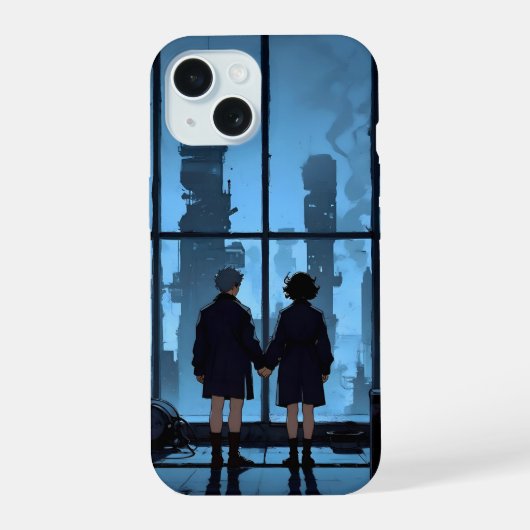 "私の人生で奇妙な時期" iPhone 15ケース (裏面)