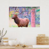 私の人生で狩猟採集家にクリスマスの挨拶をする ポスター (キッチン)