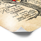 私の人生で |私は自分の人生をすべてこの場所で覚えている フォトプリント            (角)