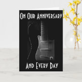 私の人生とハートダンスに私たちの記念日 カード (黄色い花)