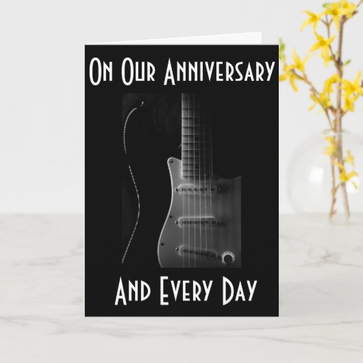 私の人生とハートダンスに私たちの記念日 カード (黄色い花)