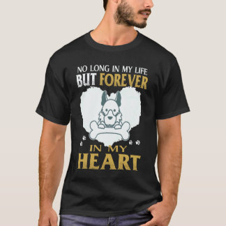 私の人生にはもういないけれど、心の中ではいつまでも 大型雑種犬 Tシャツ