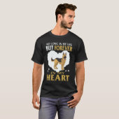 私の人生にはもういませんが、心の中では永遠にいる7匹のジャーマン Tシャツ (正面フル)