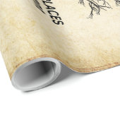 私の人生には思い出す場所があるヴィンテージ ラッピングペーパー (ロールコーナー)