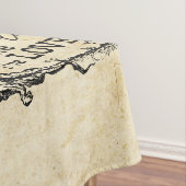 私の人生には、思い出す場所があるヴィンテージ テーブルクロス (インサイチュ)