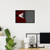 私の人生にトラブルが入った ポスター (ホームオフィス)