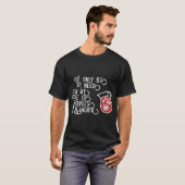 私の人生に必要なBSはブルピースとサングリアだけ Tシャツ (正面フル)