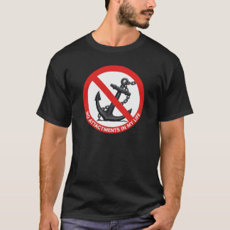 私の人生に縛りはない Tシャツ