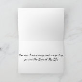 私の人生に音楽を持って行く – -***アニバーサリー***カード カード (内部)