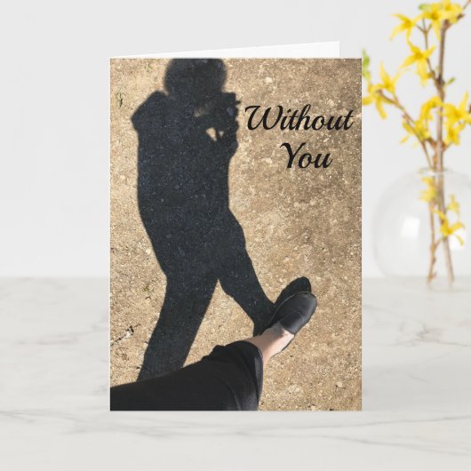 私の人生に**れて**う**嬉しい** カード (黄色い花)