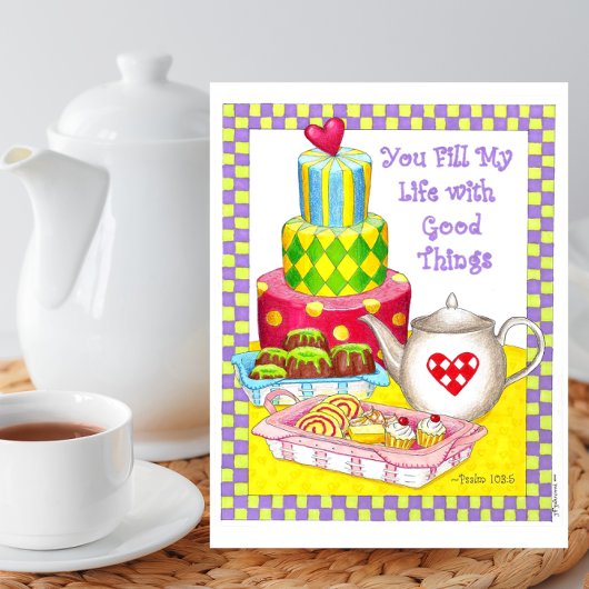 私の人生のはがきに記入感動的する ポストカード