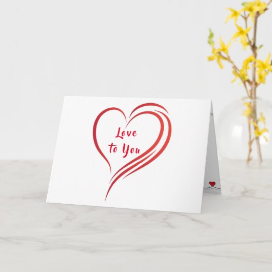 私の人生のカードを愛して「記念日」を祝う カード (黄色い花)