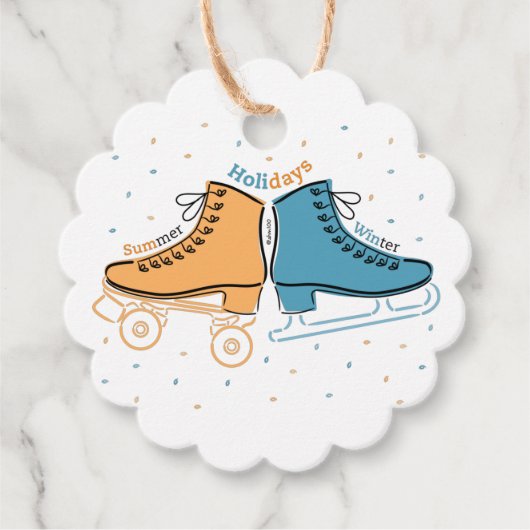 私の人生のスケート・休日・ フェイバータグ (正面)