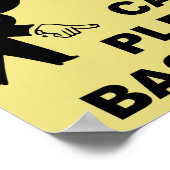 私の人生のポスターのサインおもしろいはどこにいる ポスター (角)