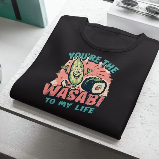 私の人生のワサビ – 面白い寿司のダジャレ Tシャツ
