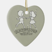 私の人生の一部 セラミックオーナメント (右)